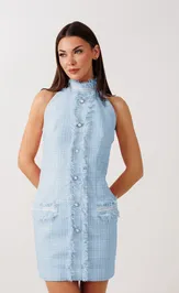 Платье V&N fashion 1125_голубое