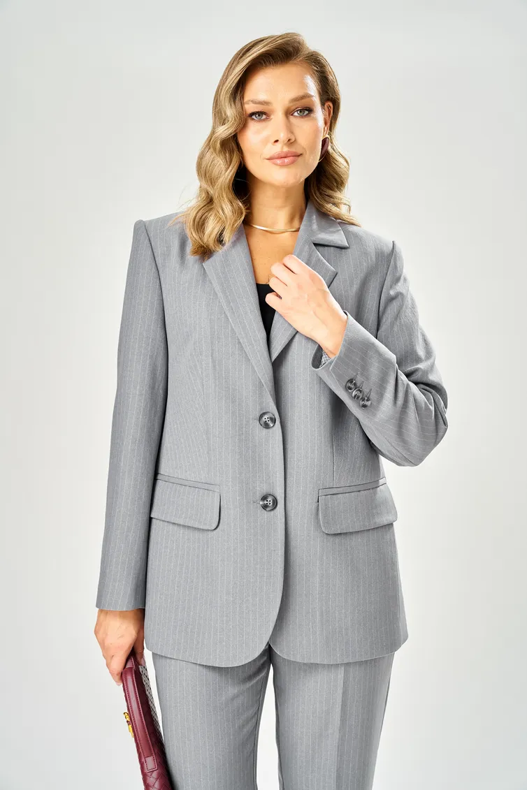 Suit Ava fashion #M-232 seryj