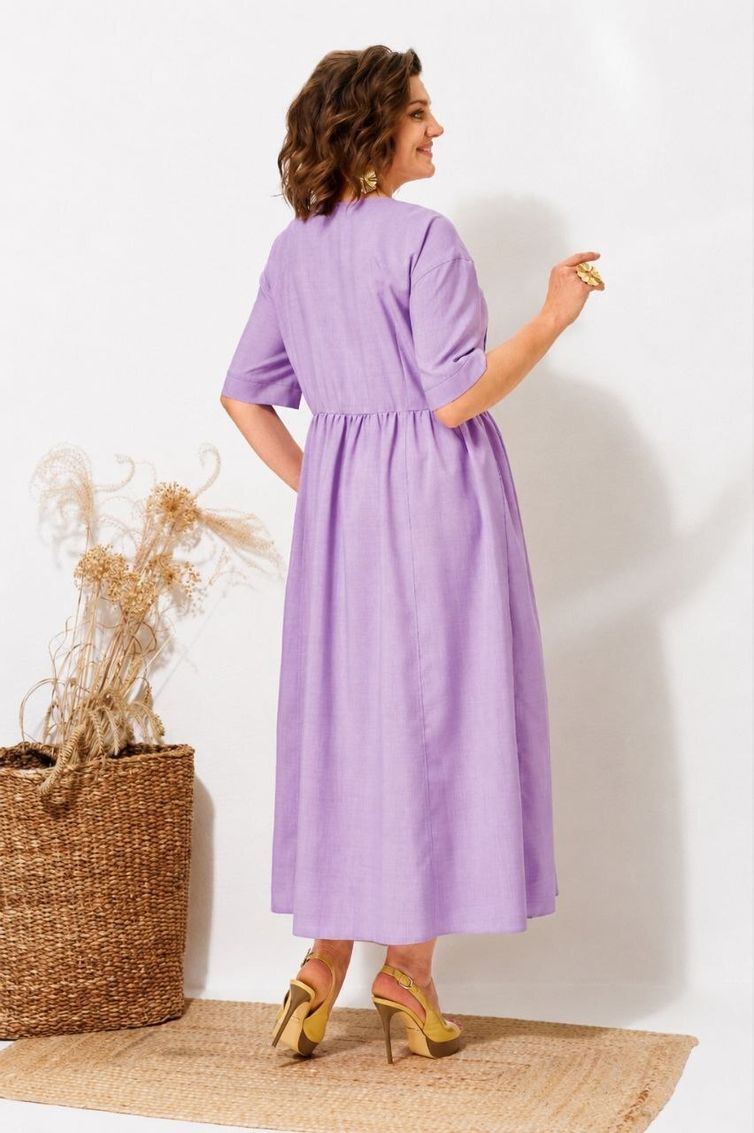 Sukienka Anastasia MAK #1095-1 sirenevyj