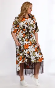 Sukienka Angelina & Company #555/3 oranzhevyj