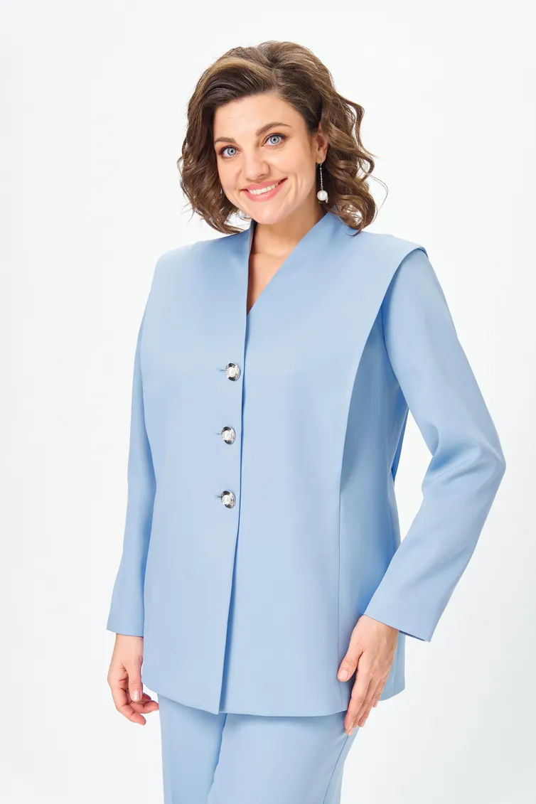 Garnitur Vilena-fashion #1138 goluboj