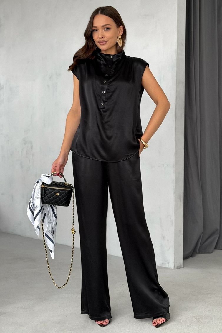 Trousers TND #M398 chernyj
