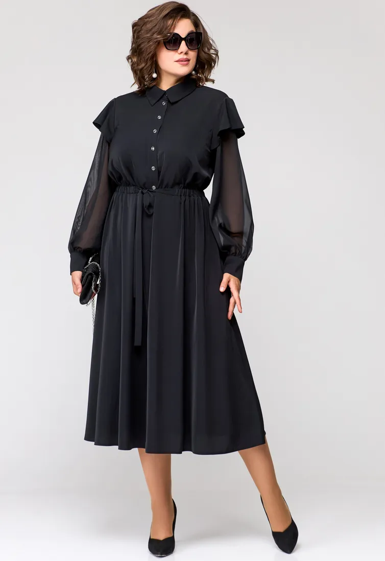 Sukienka EVA GRANT #7168chernyj