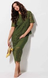 Костюм MiSlana 1307 зеленый