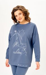 Комплект STEFANY 2061-2 индиго