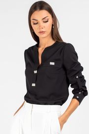 Blouse VIZAVI #739 chernyj