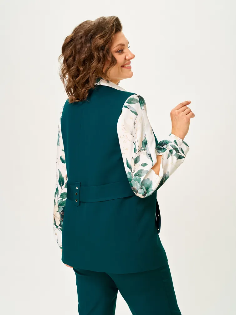 Garnitur Vilena-fashion #1146 izumrud