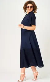 Платье EVA GRANT 7216 синий
