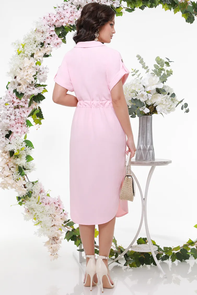 Sukienka DS Trend #P-3856-0084-01 (Persikovoe letnee)