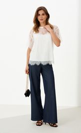 Блузка Panda 128040 молочный