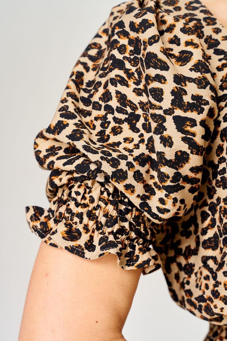 Платье Ava fashion арт. М-197 леопардовый