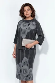 Garnitur Anastasia #1402 cherno-seryj
