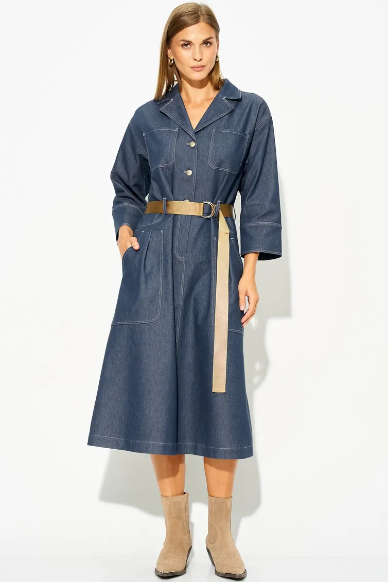 Dress LAIKONY #L-494 sinij