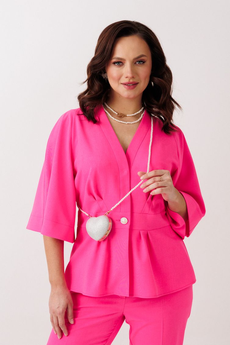 Suit Mubliz #324 fuksiya