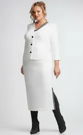 Suit Vilena-fashion 1007 molochnyj