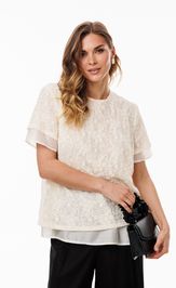 Блузка EOLA 3121 молочный