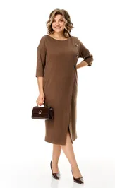 Sukienka Michel Chic 2190/1 bronzovyj tvid