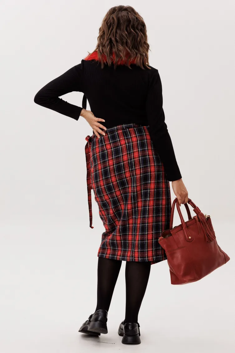 Skirt Anelli Laurel #1776 Shotlandskaya roza