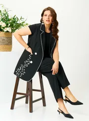 Żakiet Ava fashion #M-111 chernyj