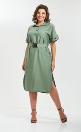 Dress Rishelie 0983 oliv