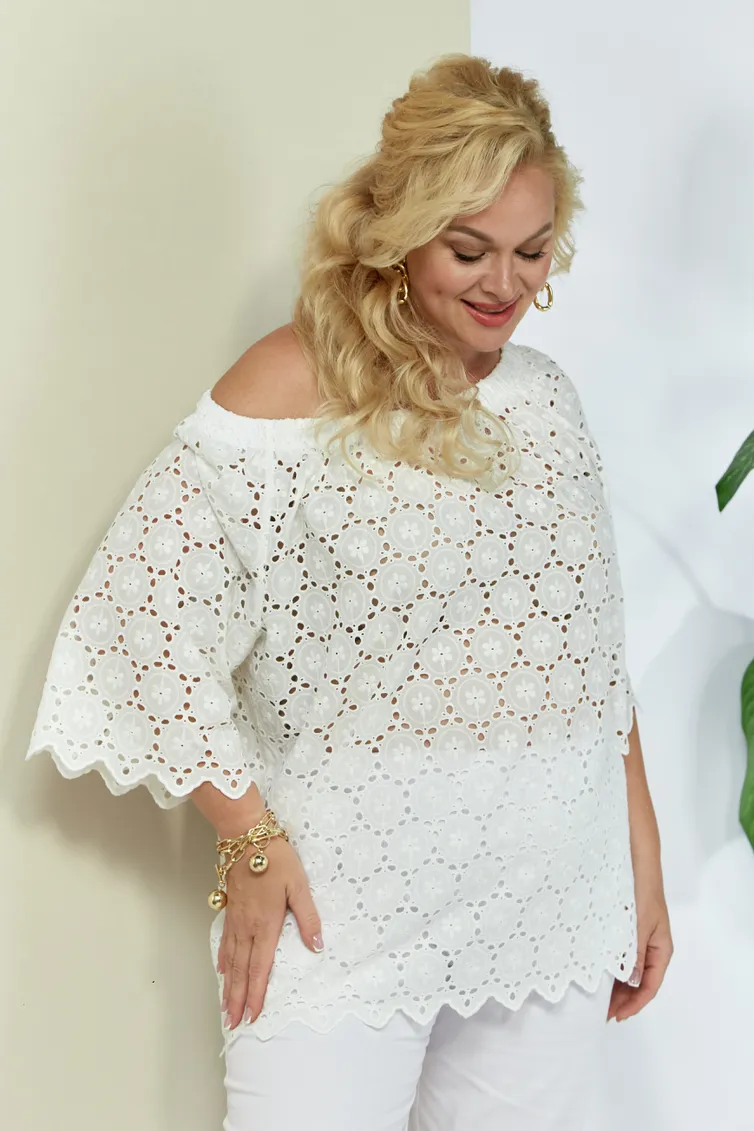 Blouse Anastasia #1131 molochnyj = 1131.6