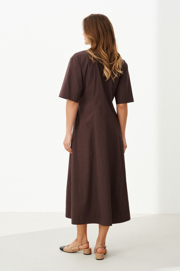 Платье Panda арт. 122680 коричневый