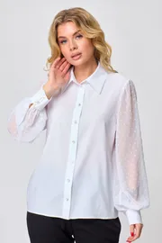 Blouse Abbi #4025 belyj