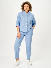 Garnitur Vilena-fashion #1159 goluboj