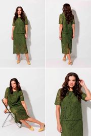 Костюм MiSlana арт. 1307 зеленый