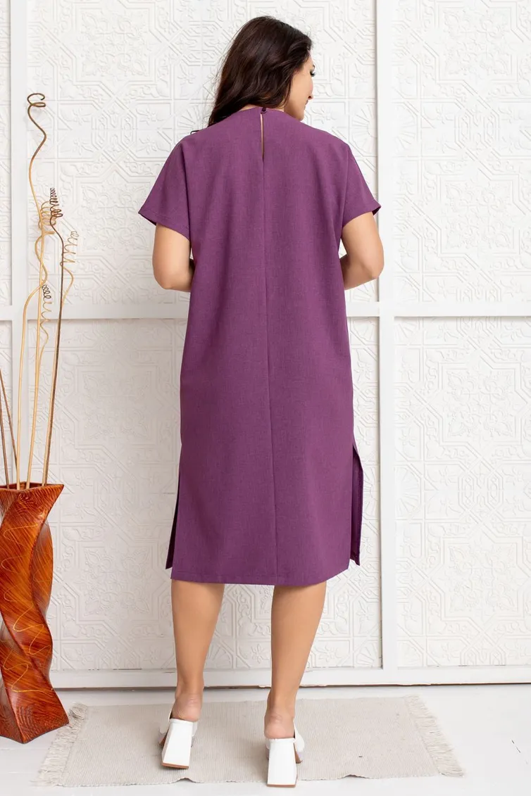 Dress TOOK A LOOK & Angelika #A-350 purpurnyj