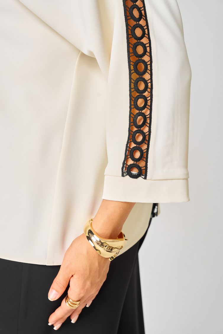 Блузка Rumoda арт. 2274 дл.р молочный