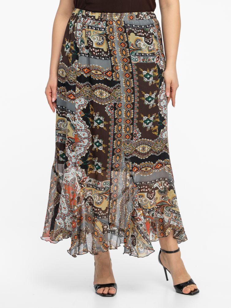 Юбка Avila арт. 1015 коричневый