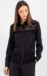 Blouse VIZAVI 747 chernyj