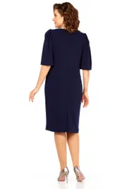 Dress Milora #1421 sinij