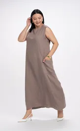 Sukienka FASHION CENTRE L-4258/Kakao/170