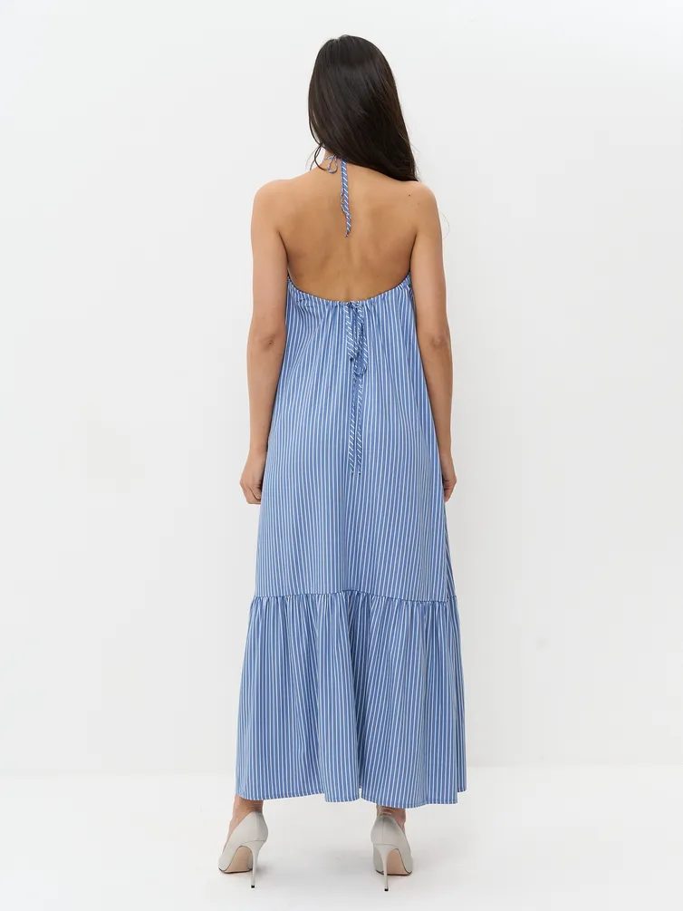 Sukienki Newvay #7221-30036 gol poloska