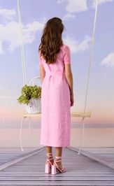 Dress Barbara Geratti S2996BG belyj/rozovyj