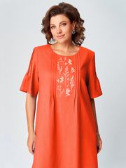 Dress Michelle Style #1280 oranzhevyj