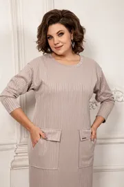 Sukienka Danaida #2197 mokko