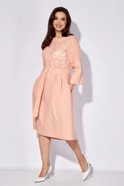 Sukienka TAiER #1271 persik