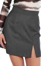 Skirt LadyThreeStars 2421 seryj