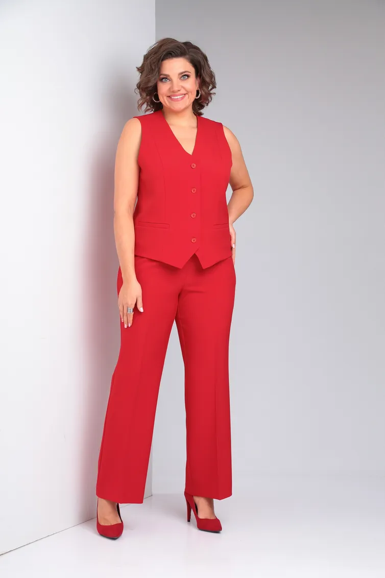 Garnitur Vilena-fashion #1119 krasnyj