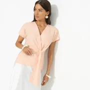 Blouse CHARUTTI #Otkrojsya zhelaniyam (oranzhevaya)