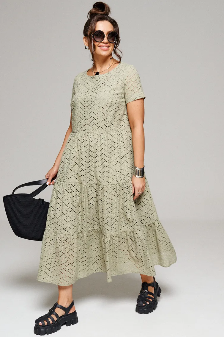 Sukienka Beautiful & Free #6151 oliva