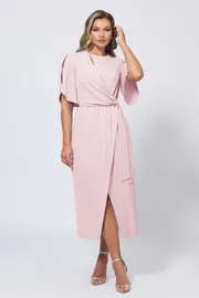 Dress BAZALINI #5059 nezhno-rozovyj