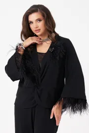 Blouse Panda #111840 chernyj