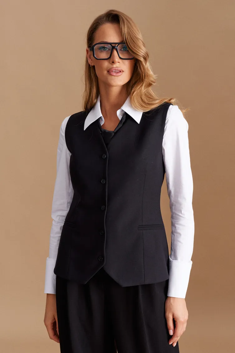 Waistcoat Elletto Life #3779 chernyj
