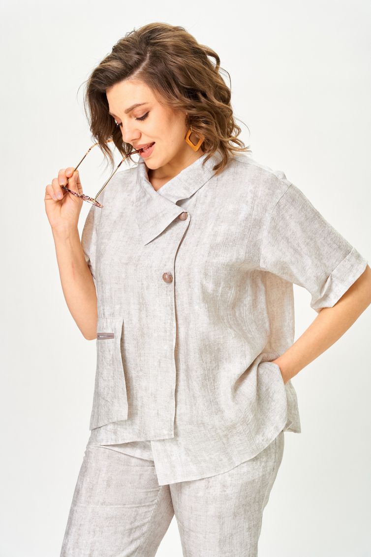 Костюм Vilena-fashion арт. 1153 молочный