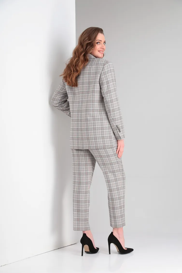 Костюм Vilena-fashion арт. 782 клетка