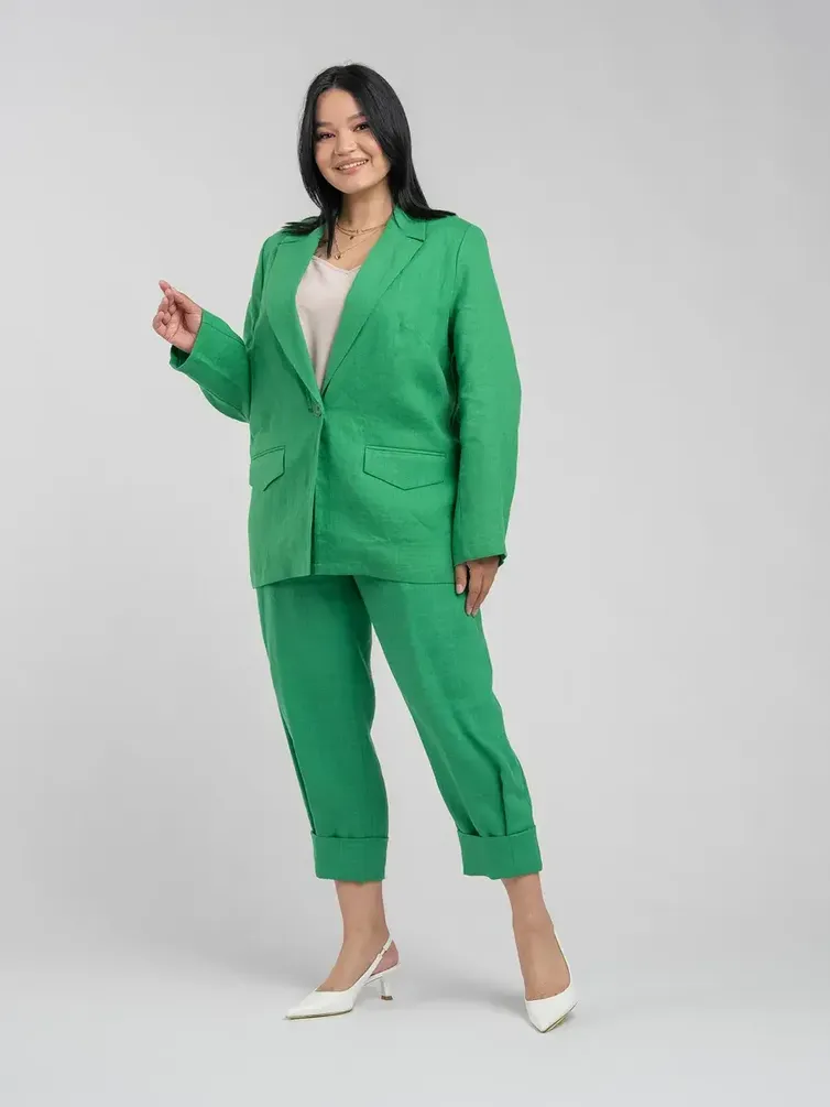 Żakiet FASHION CENTRE #L-3957/Zelenyj